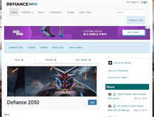 Tablet Screenshot of defiancedata.com
